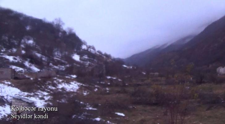 Kəlbəcər rayonunun Seyidlər kəndi - VİDEO