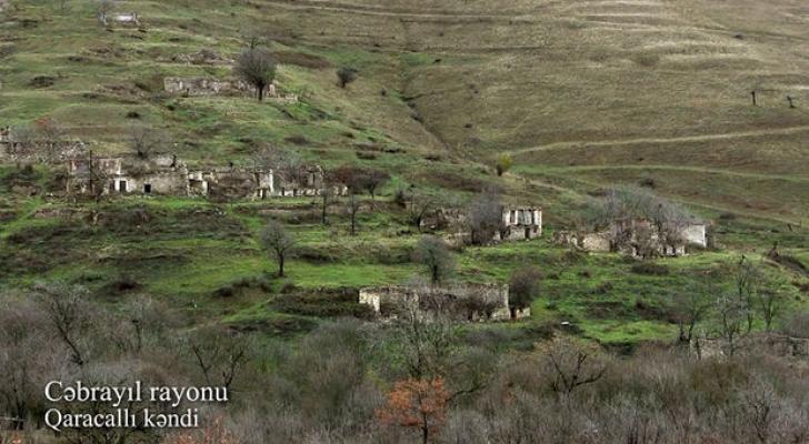 İşğaldan azad edilmiş Cəbrayılın daha bir kəndindən görüntülər - VİDEO