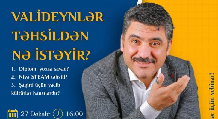 "YAŞAT" fonduna 10 manat ödəməklə həm ÖYRƏN, həm YAŞAT... Şəmil Sadiqin TƏQDİMATINDA - FOTO