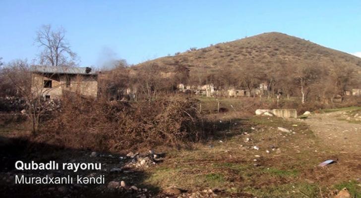 Qubadlının daha bir kəndindən görüntülər - VİDEO