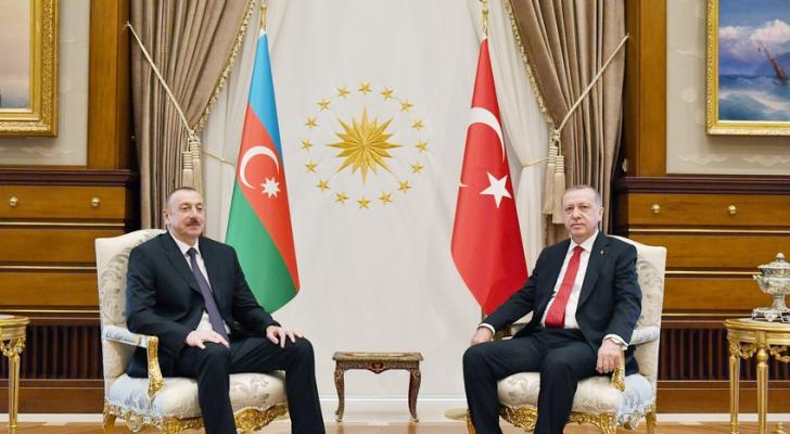 İlham Əliyev Rəcəb Tayyib Ərdoğana başsağlığı verib