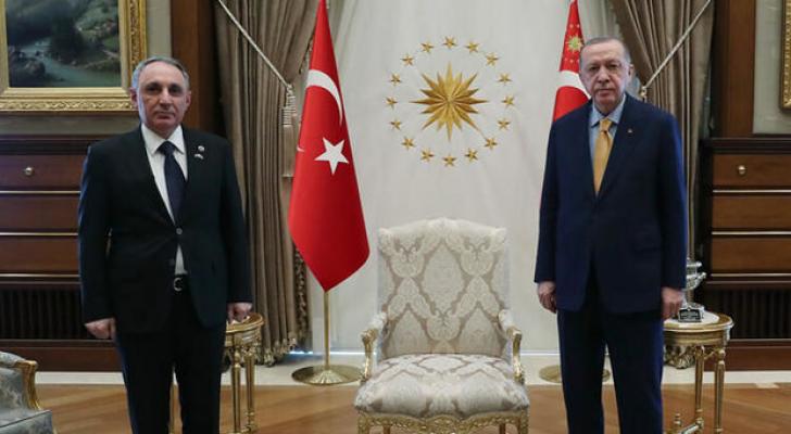 Ərdoğan Kamran Əliyevi qəbul etdi - FOTO