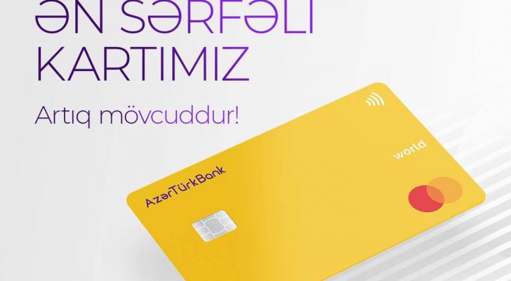 Azər Türk Bankın ən sərfəli kartı – ATB CARD