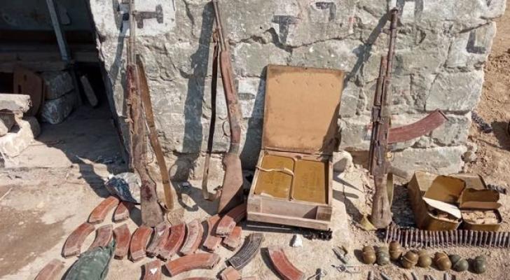 Laçında ermənilərin atıb qaçdığı silah-sursatı aşkarlandı
