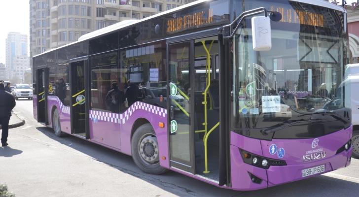 DİQQƏT! Bəzi avtobusların hərəkət istiqaməti dəyişdirilir