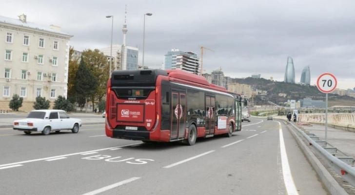 Daha üç küçədə xüsusi avtobus zolağının salınmasına başlanılıb