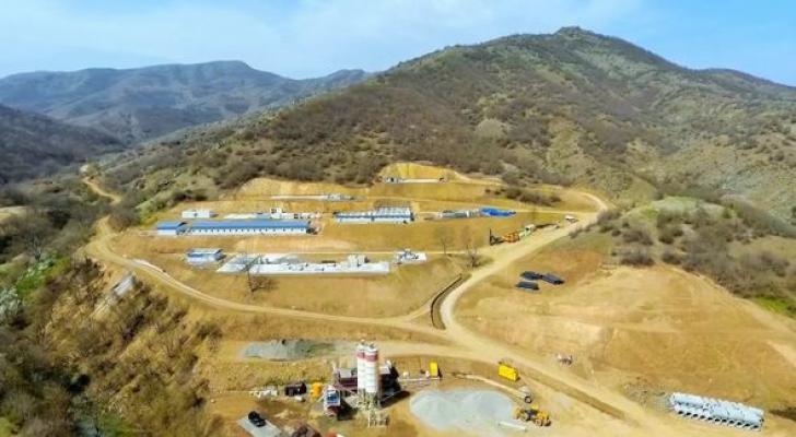 “Zəfər yolu”nun inşası sürətlə davam etdirilir - FOTO