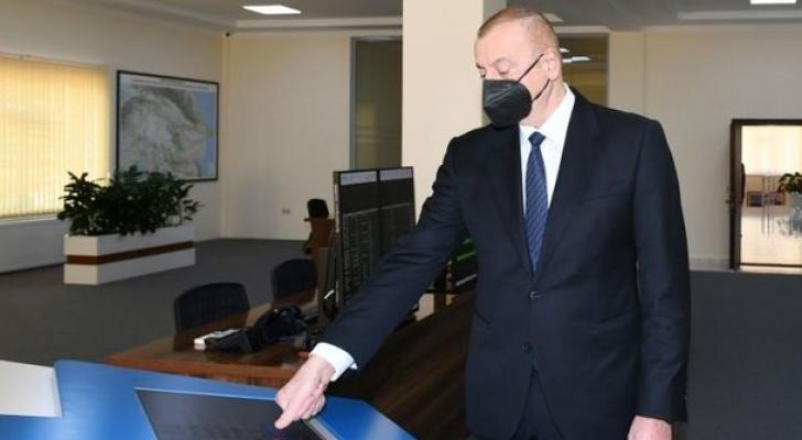 Prezident Hacıqabulda aqroparkın açılışında iştirak etdi