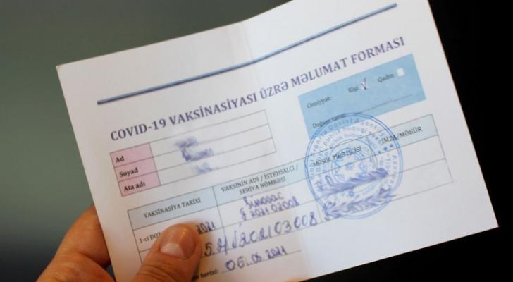 Azərbaycana gələn əcnəbilər COVID-19 pasportu tələb olunan obyektlərə daxil ola bilərlər - RƏSMİ