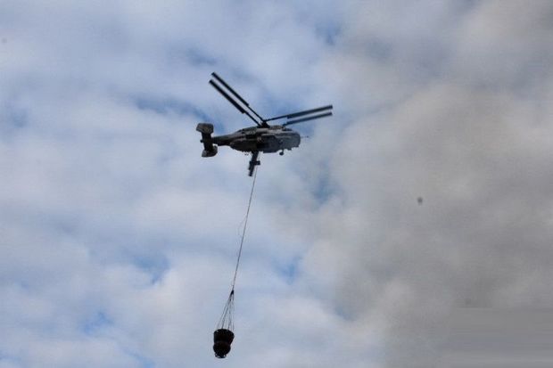 Xocavənddə yanğının söndürülməsinə helikopter cəlb olunub - VİDEO