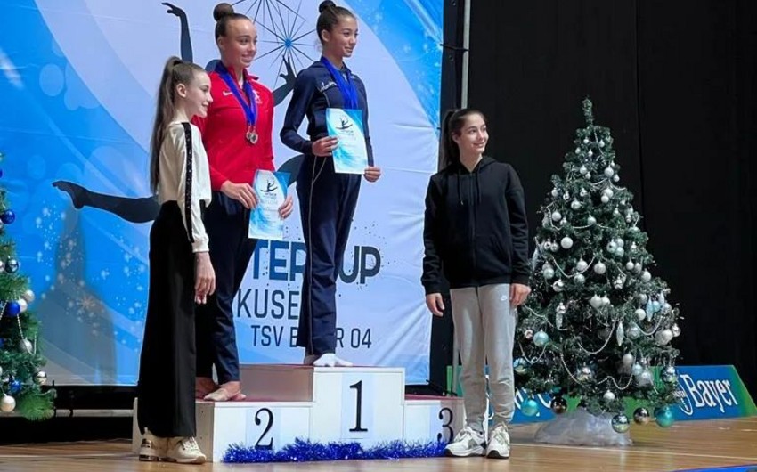 Azərbaycan gimnastı Almaniyada qızıl medal qazandı
