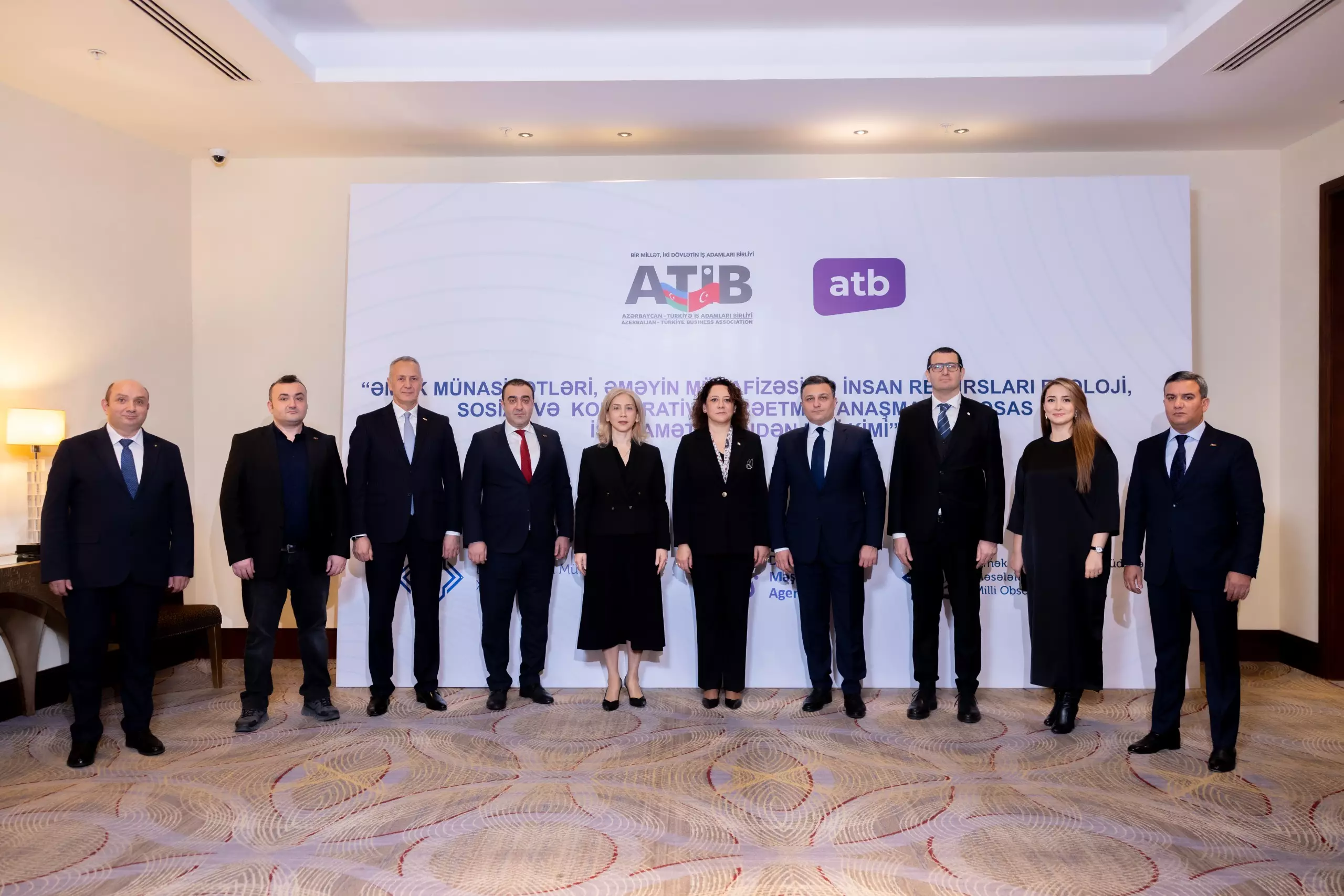 Azərbaycan-Türkiyə İş Adamları Birliyi tərəfindən konfrans keçirilib - FOTO - Foto 5