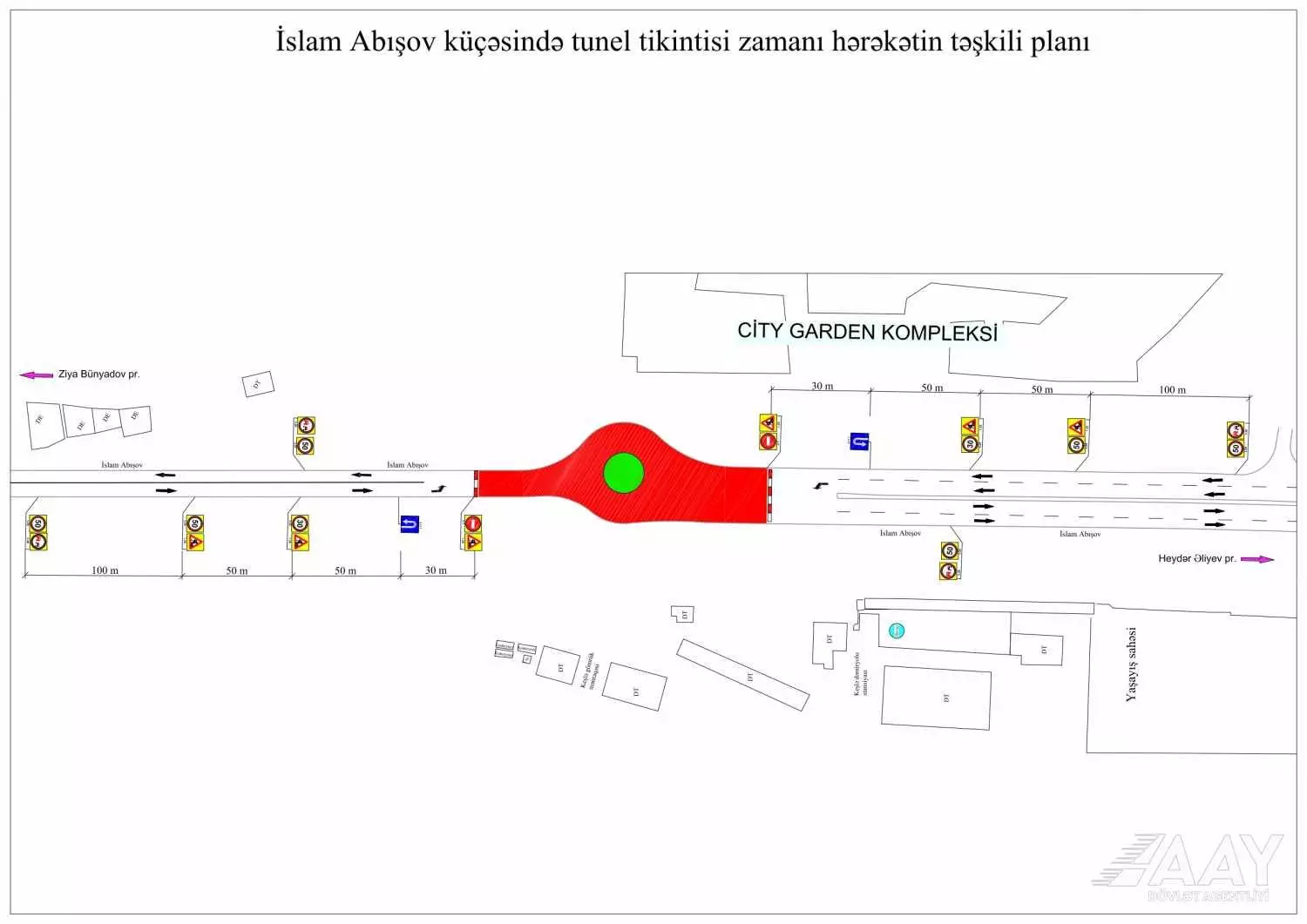 Bakının bəzi küçələrində nəqliyyat vasitələrinin hərəkəti məhdudlaşdırılacaq - FOTO - Foto 5