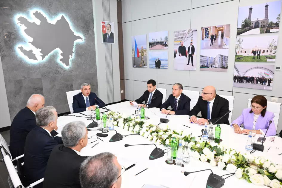 Əlaqələndirmə Qərargahının növbəti iclası Ağdam şəhərində keçirilib - FOTO - Foto 5