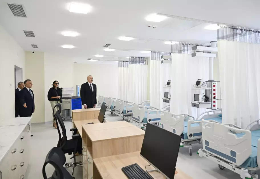 İlham Əliyev və Mehriban Əliyeva Şuşa Müalicə-Sağlamlıq Mərkəzinin açılışında iştirak ediblər - YENİLƏNİB - Foto 2