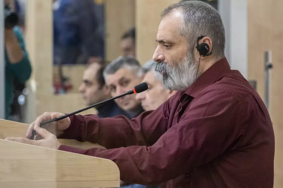 Qondarma rejimdə yüksək rütbələri Ermənistanının hərbi-siyasi rəhbərliyi verirmiş – MƏHKƏMƏ - Foto 12