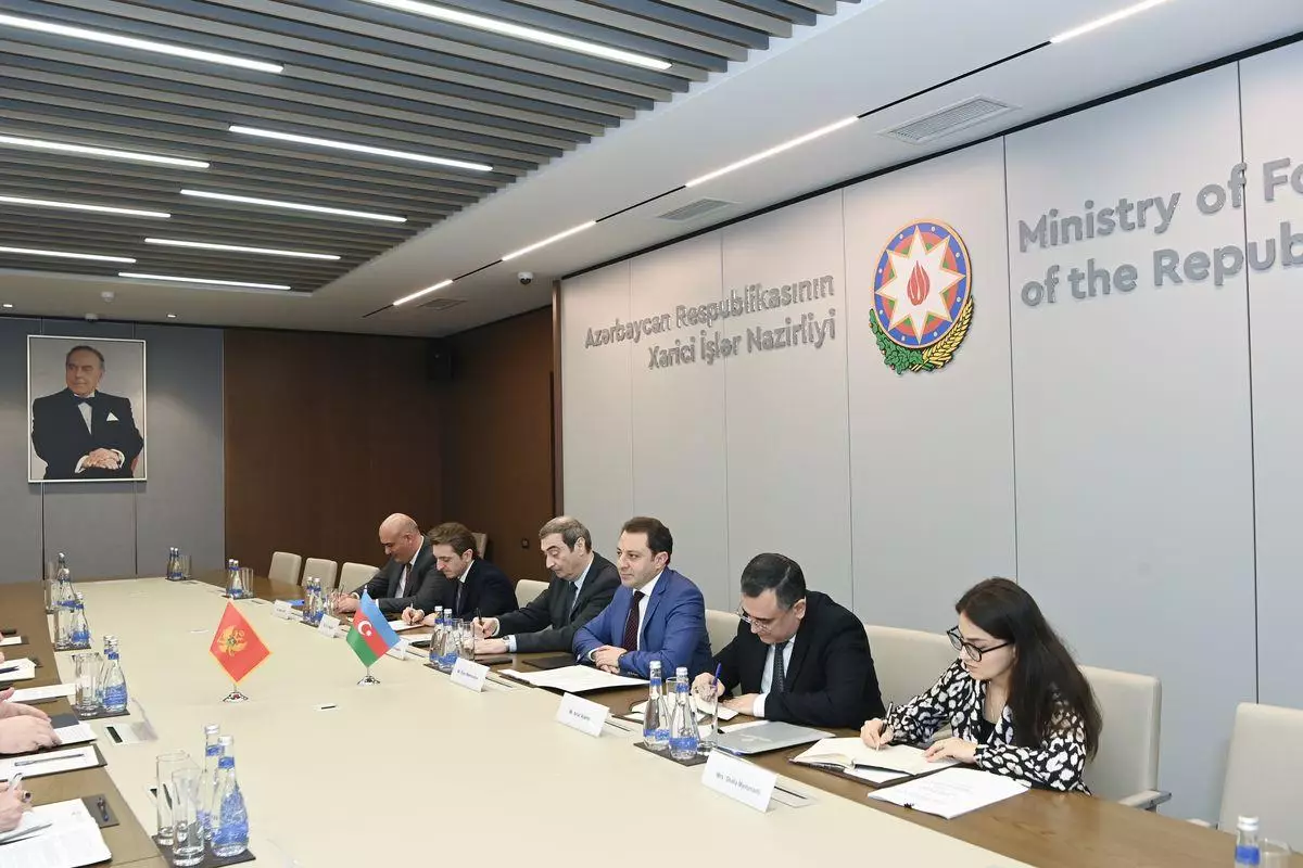 Azərbaycan və Monteneqro arasında siyasi məsləhətləşmələr aparılıb - FOTO - Foto 5