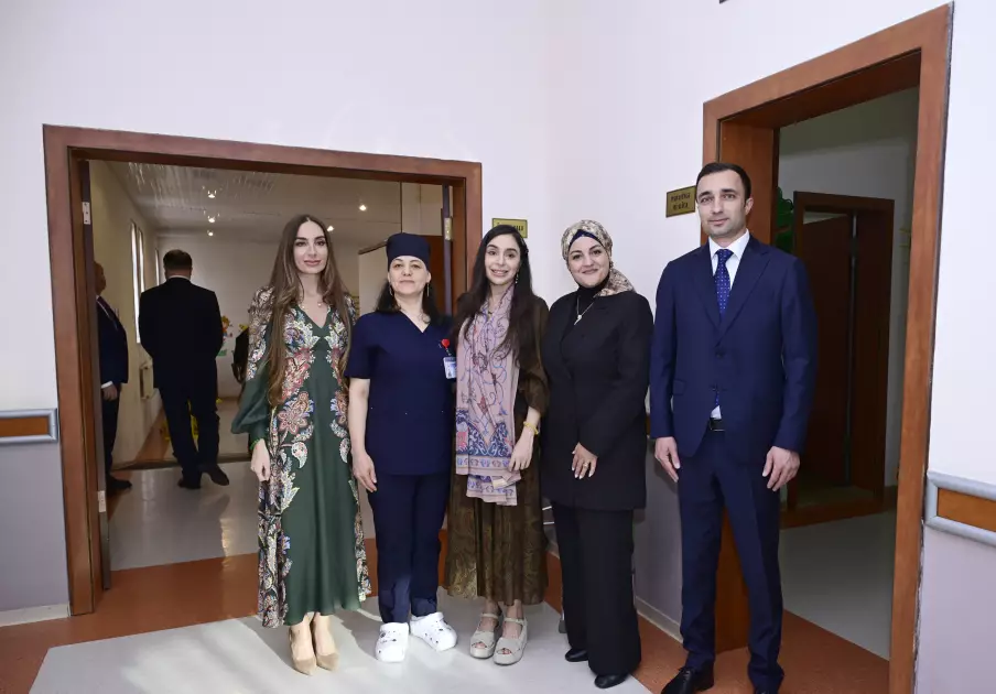 Leyla Əliyeva və Arzu Əliyeva Naxçıvana səfər ediblər - FOTO - Foto 3
