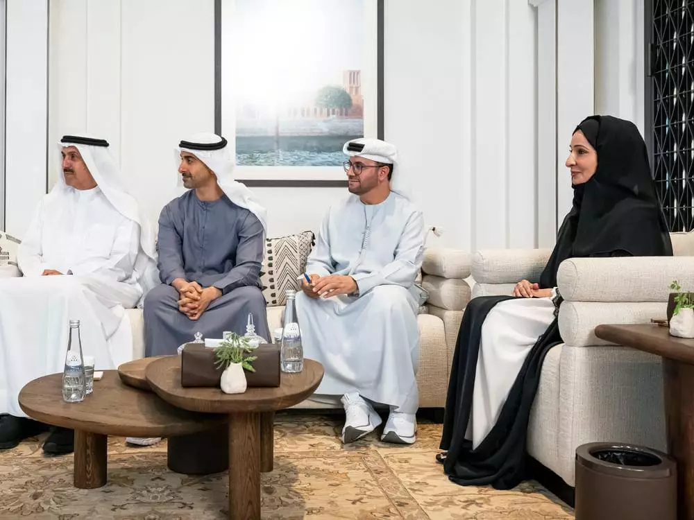 Sahibə Qafarova BƏƏ Prezidenti Şeyx Məhəmməd bin Zayed Al Nəhyan ilə görüşüb - FOTO - Foto 2