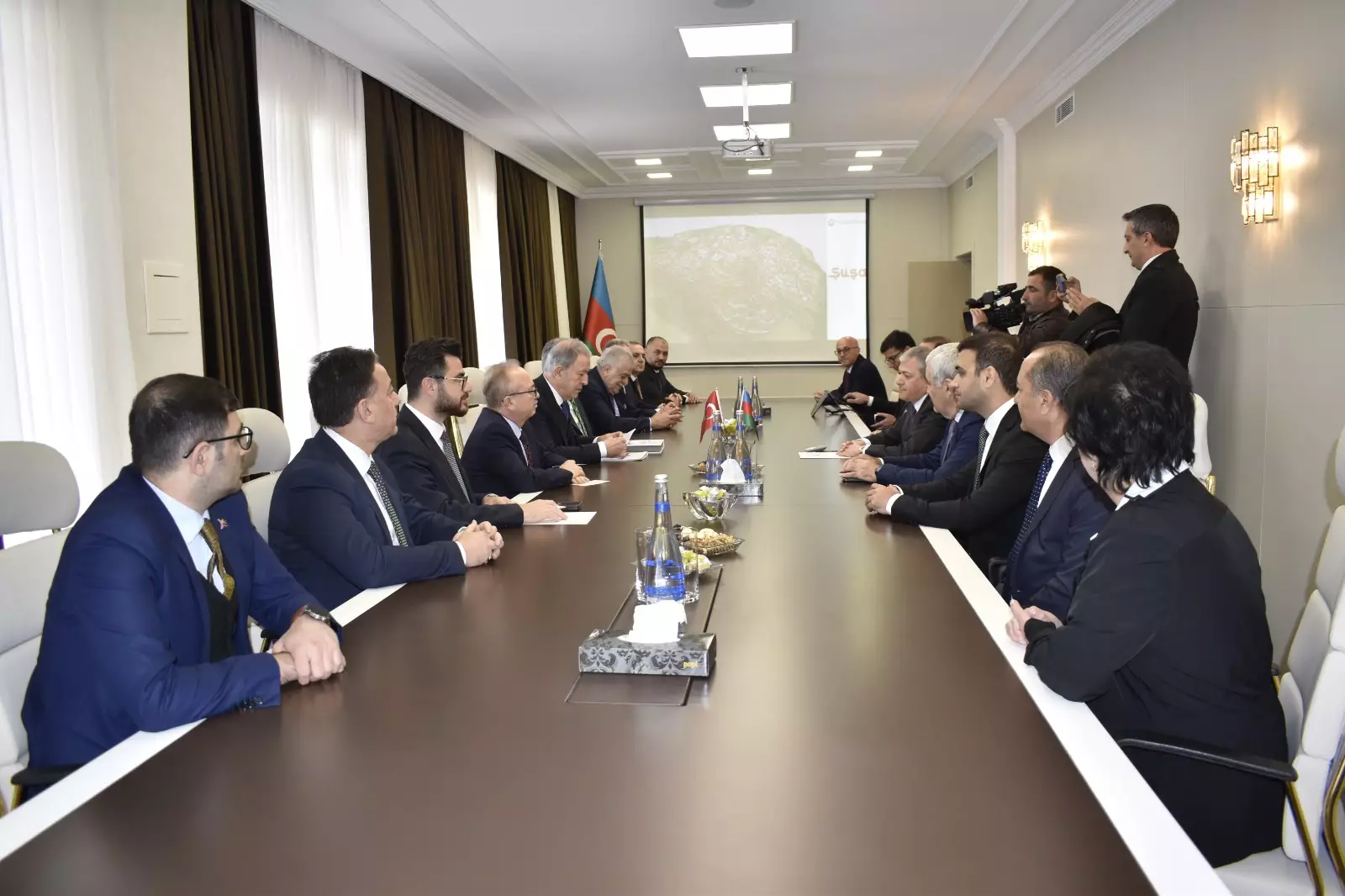 Türkiyənin Kayseri şəhərinin nümayəndə heyəti Şuşaya səfər edib - FOTO - Foto 4