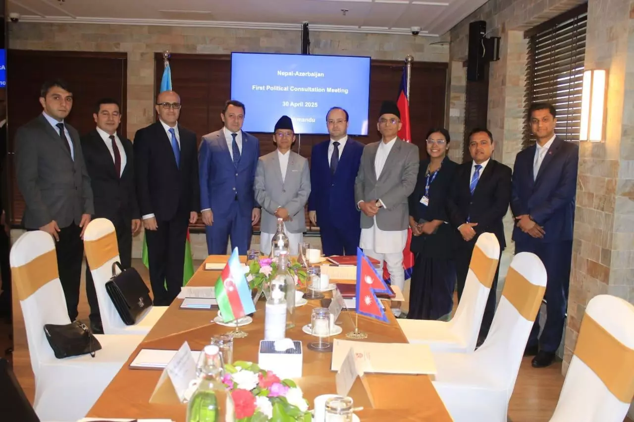 Azərbaycan və Nepal Xarici İşlər Nazirlikləri arasında ilk siyasi məsləhətləşmələr keçirilib - FOTO - Foto 7