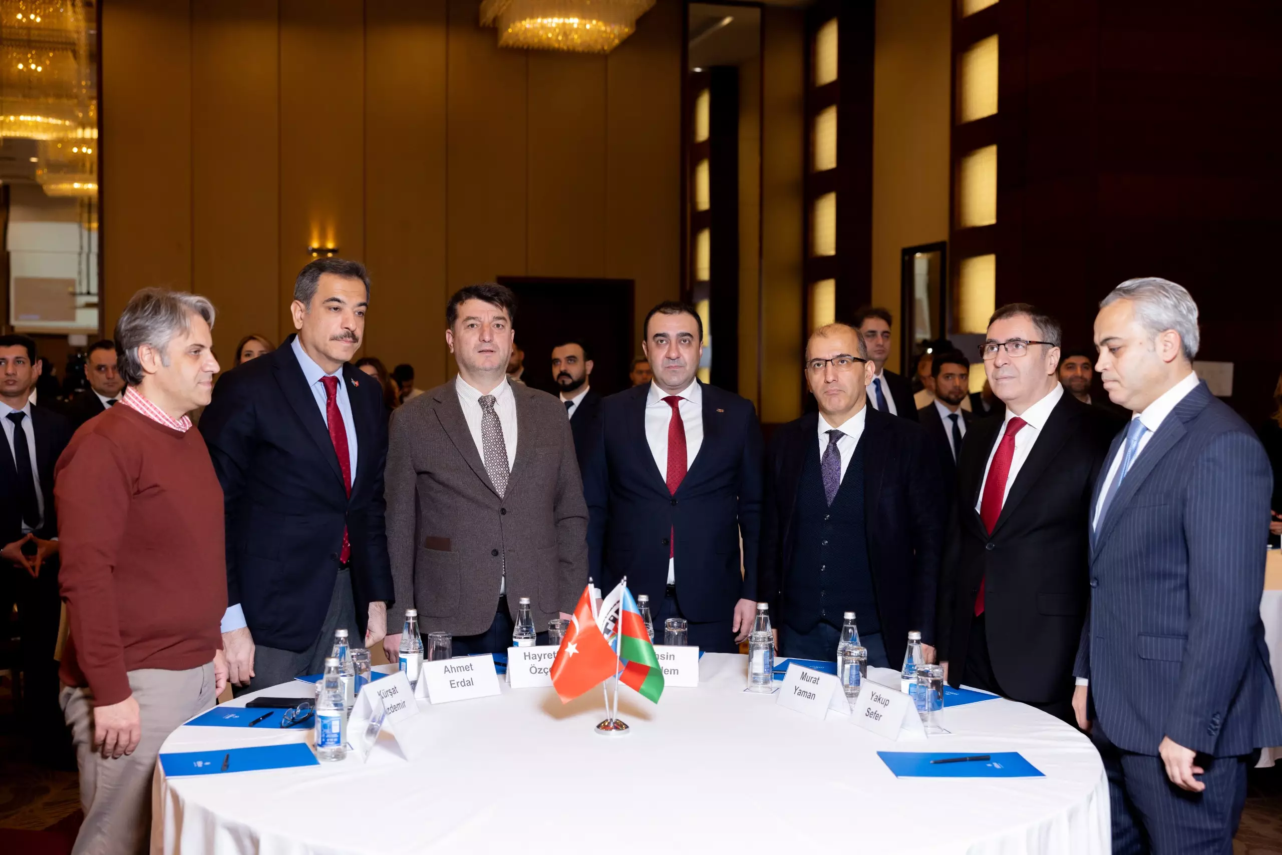 Azərbaycan-Türkiyə İş Adamları Birliyi tərəfindən konfrans keçirilib - FOTO - Foto 2
