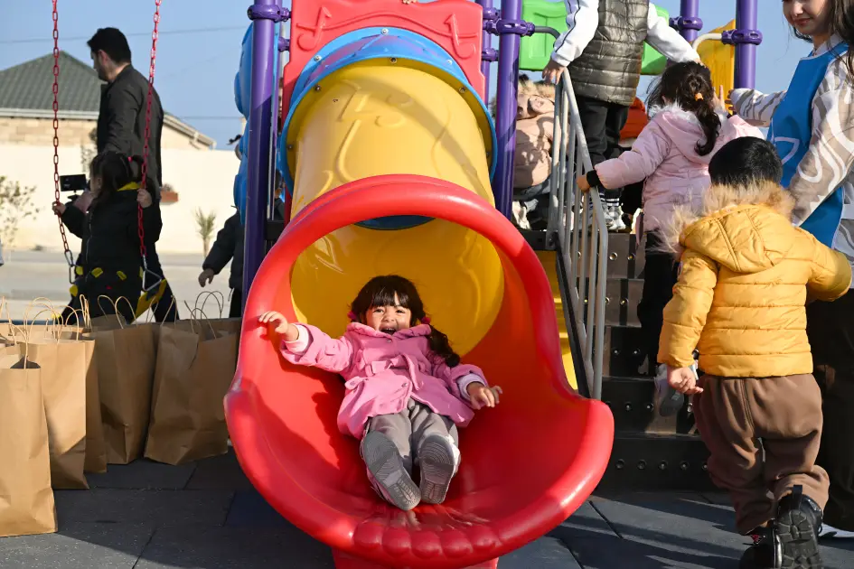 Leyla Əliyeva Qaradağda yeni parkın açılışında iştirak edib - FOTO - Foto 2