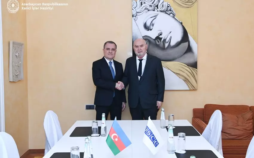 Ceyhun Bayramov ATƏT Baş katibi ilə Azərbaycan-Ermənistan sülh prosesini müzakirə edib - YENİLƏNİB - Foto 4