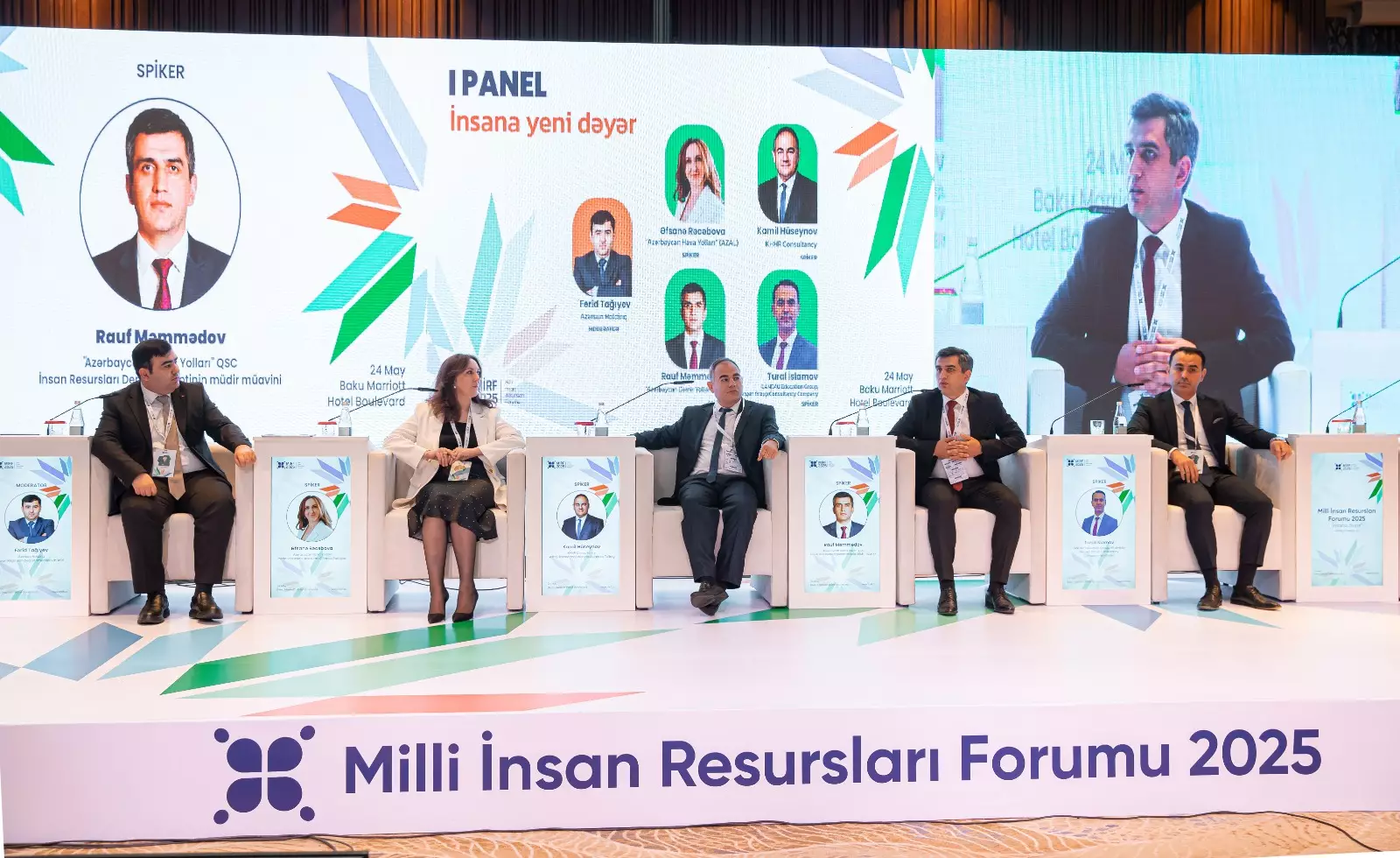 10 illiyini qeyd edən Milli İnsan Resursları Forumu uğurla yekunlaşdı - FOTO - Foto 8