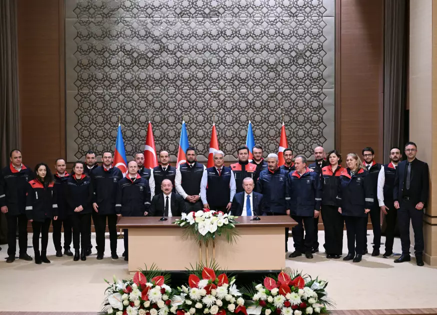 Azərbaycan və Türkiyə prezidentləri İğdır-Naxçıvan qaz kəmərinin videobağlantı formatında açılış mərasimində iştirak ediblər - YENİLƏNİB-3 - Foto 5