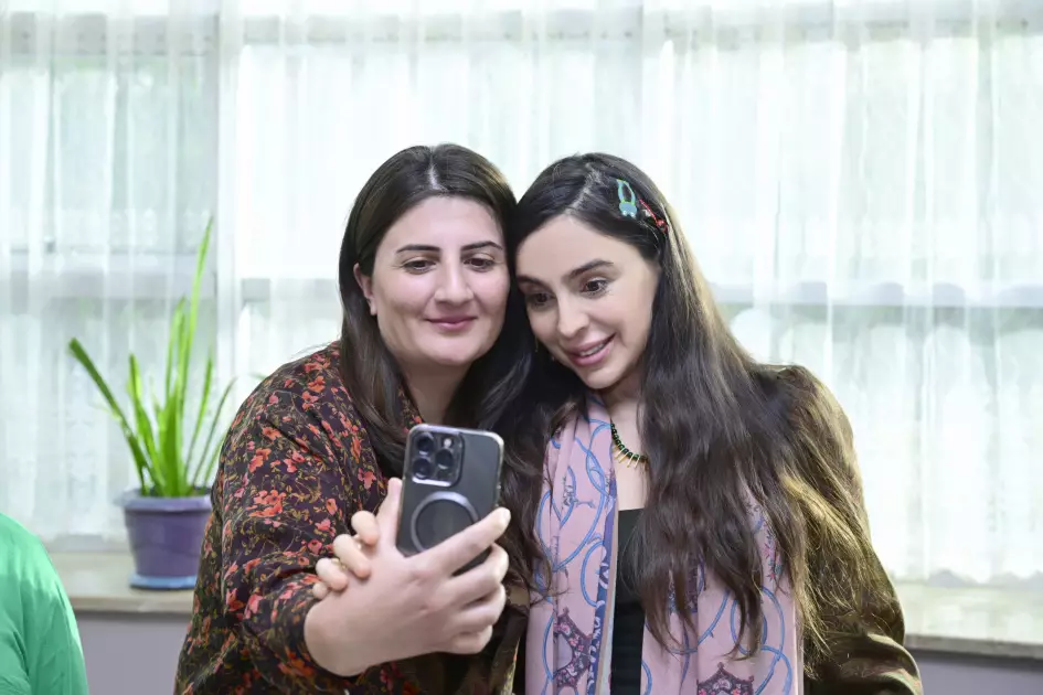 Leyla Əliyeva və Arzu Əliyeva Naxçıvana səfər ediblər - FOTO - Foto 13