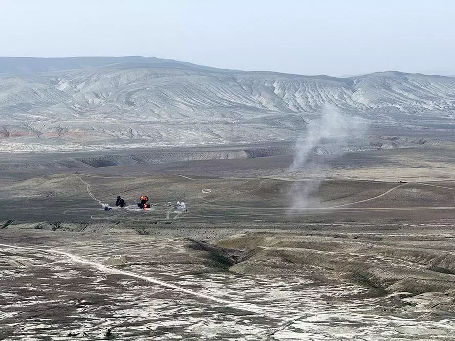 Azərbaycan Ordusunda döyüş atışlı taktiki təlim keçirilib - VİDEO - Foto 4