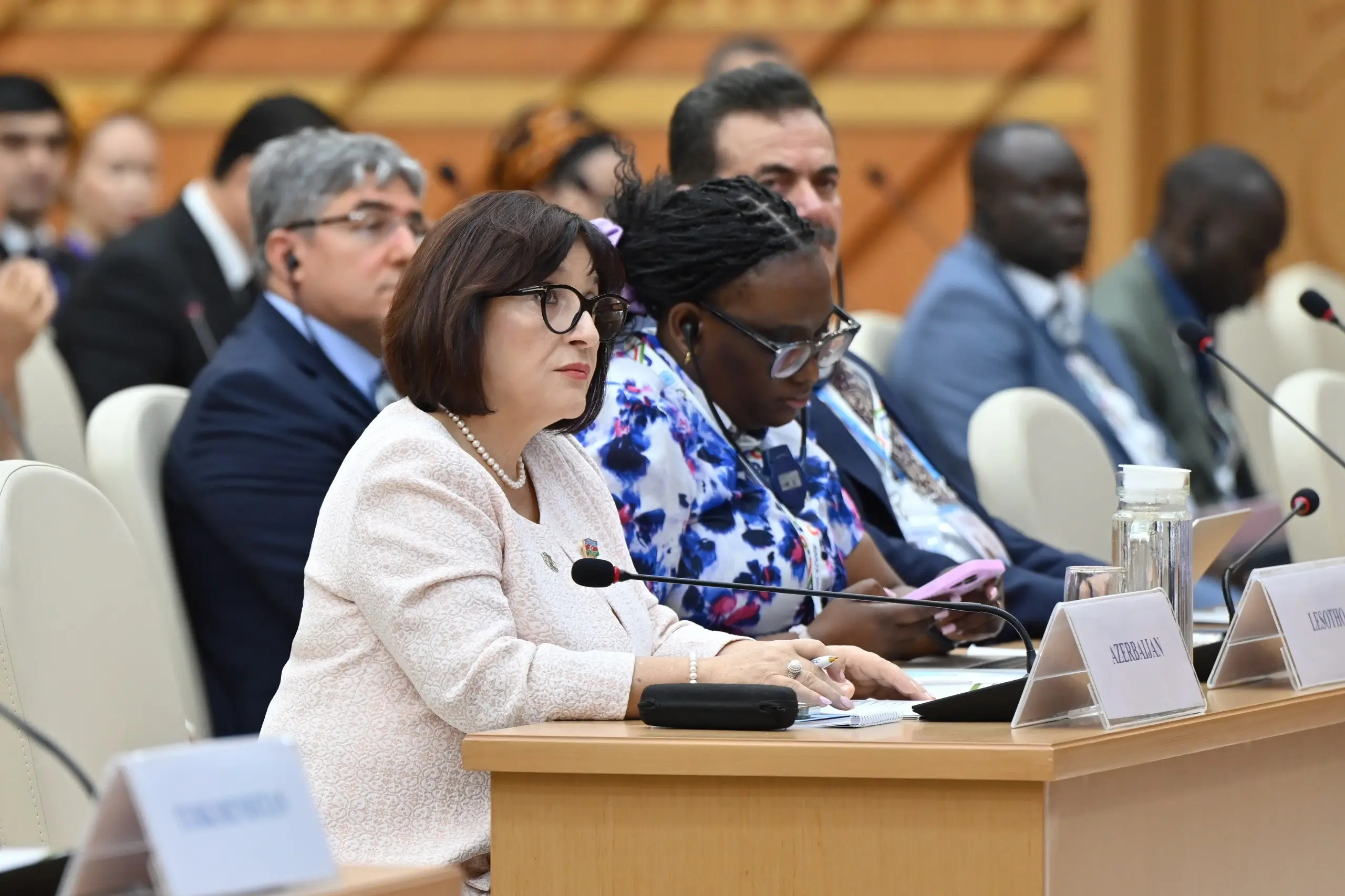 Sahibə Qafarova BMT Konfransı çərçivəsində keçirilən Parlamentlərarası Forumda iştirak edib - Foto 2