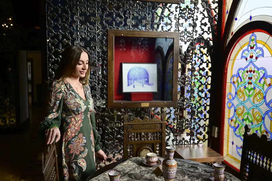 Leyla Əliyeva və Arzu Əliyeva Naxçıvana səfər ediblər - FOTO - Foto 9