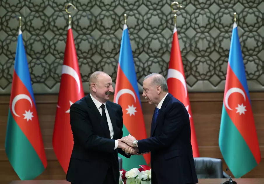 Azərbaycan və Türkiyə prezidentləri İğdır-Naxçıvan qaz kəmərinin videobağlantı formatında açılış mərasimində iştirak ediblər - YENİLƏNİB-3 - Foto 6
