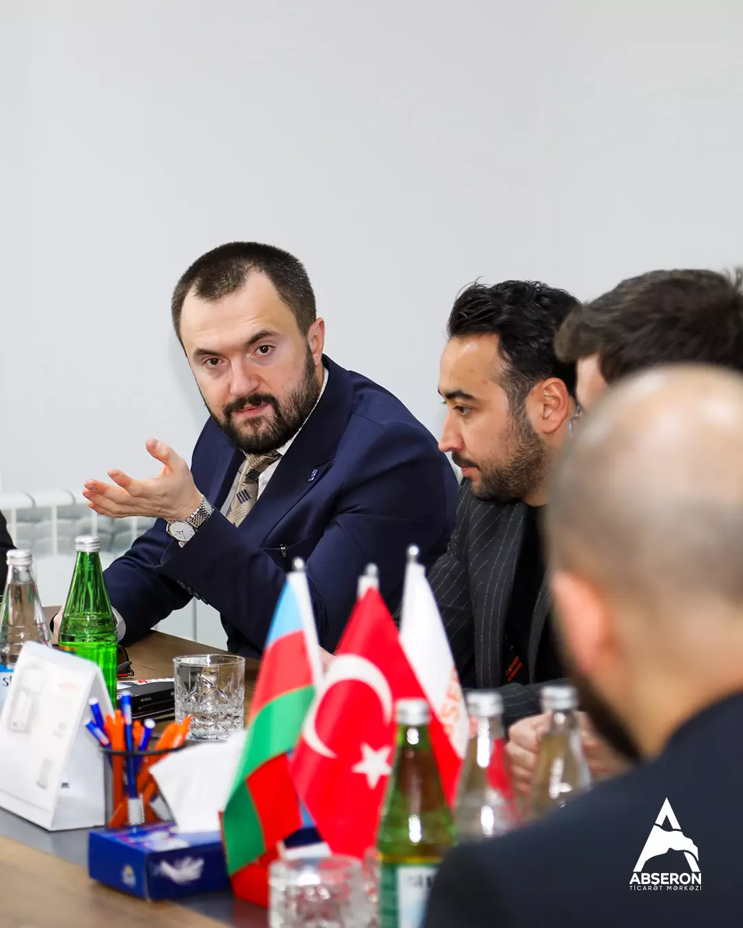 Türkiyəli iş adamları Abşeron Ticarət Mərkəzində: yeni əməkdaşlıq imkanları müzakirə edildi - FOTO - Foto 6