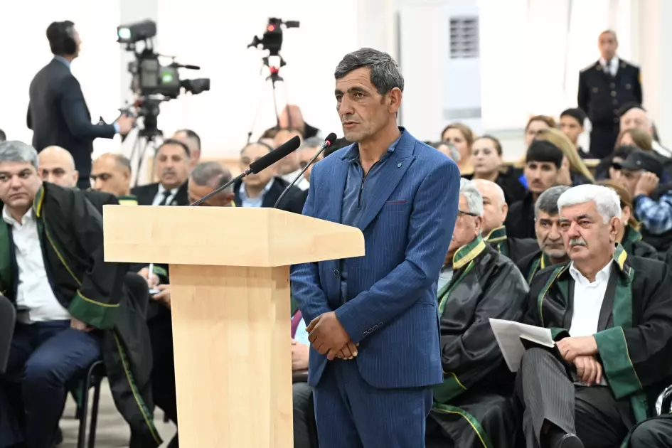 Kəlbəcərin işğalı zamanı əsir və girov götürülmüş azərbaycanlılara işgəncələr verilməsi ilə bağlı ifadələr dinlənilib - Foto 10