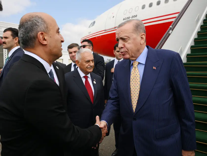 Ərdoğan Azərbaycana səfərə gəlib - FOTO - Foto 3