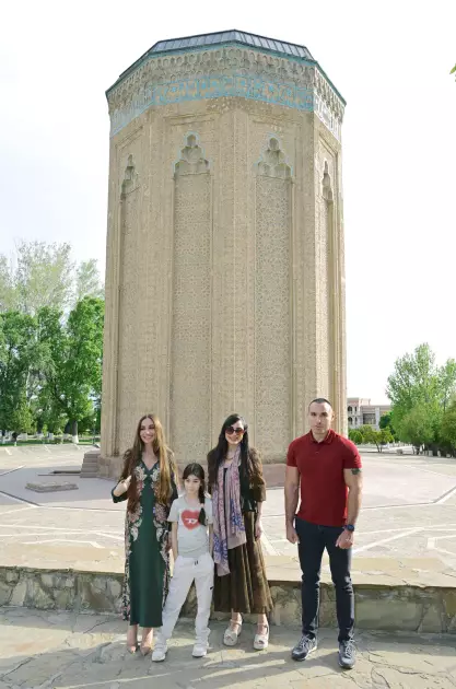 Leyla Əliyeva və Arzu Əliyeva Naxçıvana səfər ediblər - FOTO - Foto 19