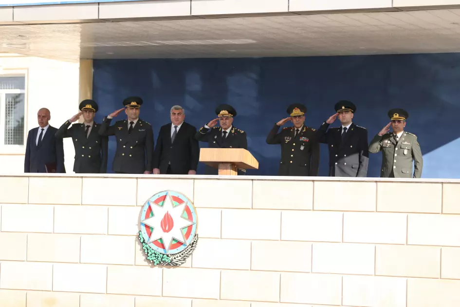 Hərbi prokuror DİN-in Daxili Qoşunlarının hərbi qulluqçuları ilə görüşüb - Foto 5