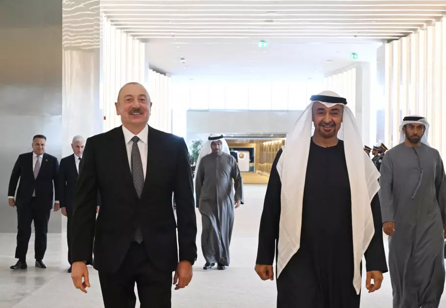 Prezident İlham Əliyev Birləşmiş Ərəb Əmirliklərində işgüzar səfərdədir - Foto 5