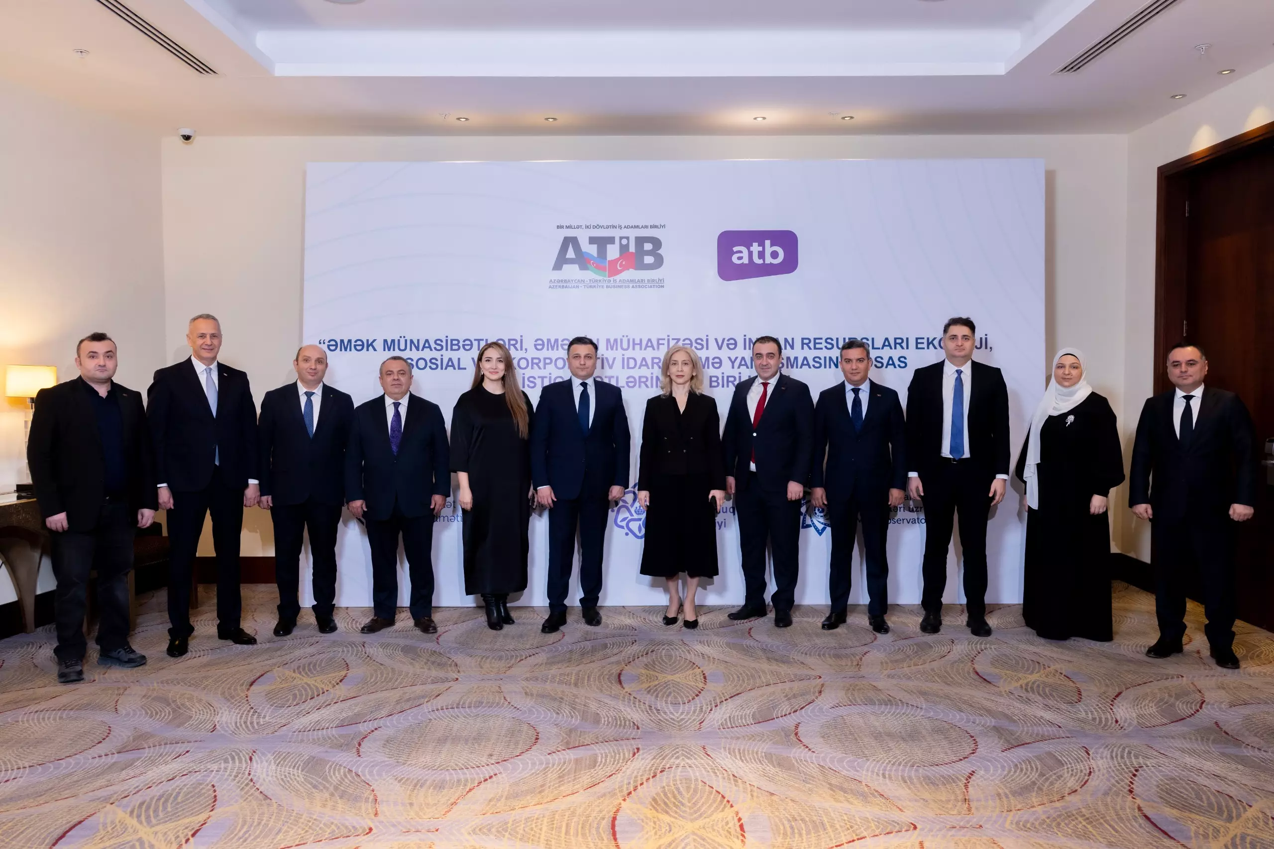 Azərbaycan-Türkiyə İş Adamları Birliyi tərəfindən konfrans keçirilib - FOTO - Foto 4