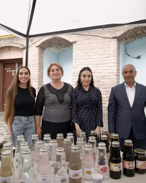 Leyla Əliyeva və Arzu Əliyevanın Naxçıvan səfəri Ordubad rayonunda davam edib - FOTO - Foto 2