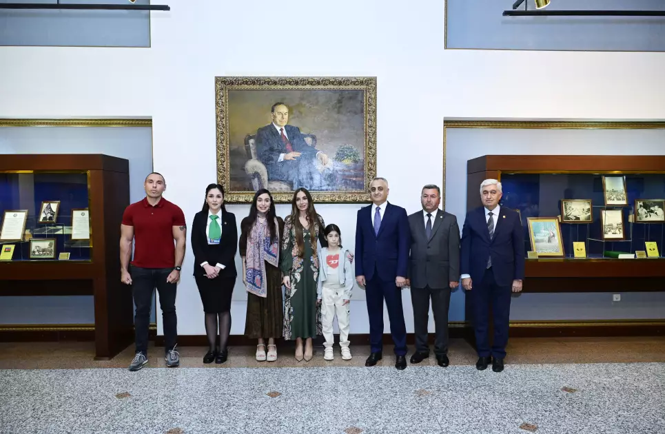 Leyla Əliyeva və Arzu Əliyeva Naxçıvana səfər ediblər - FOTO - Foto 2