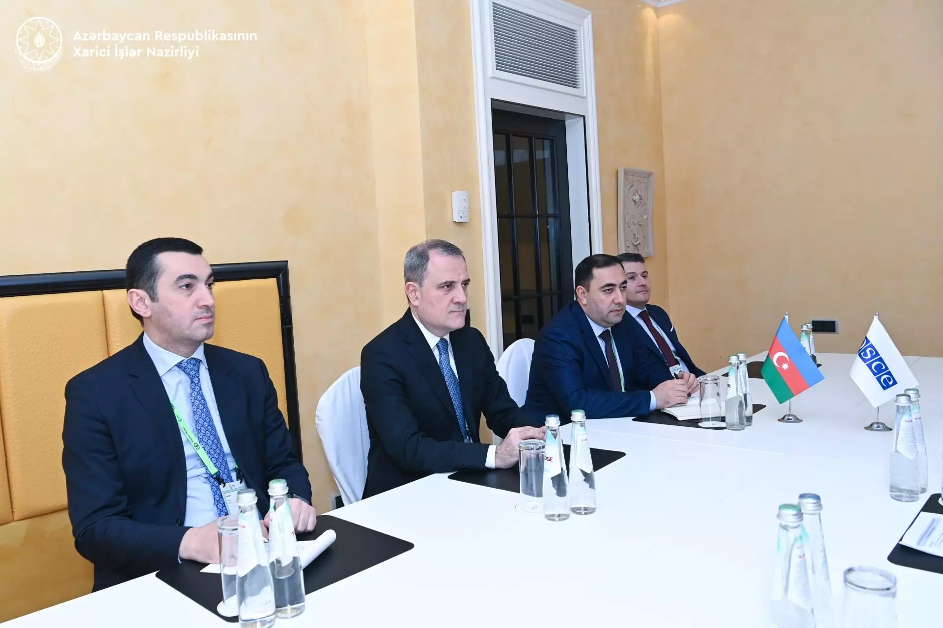 Ceyhun Bayramov ATƏT Baş katibi ilə Azərbaycan-Ermənistan sülh prosesini müzakirə edib - YENİLƏNİB - Foto 3