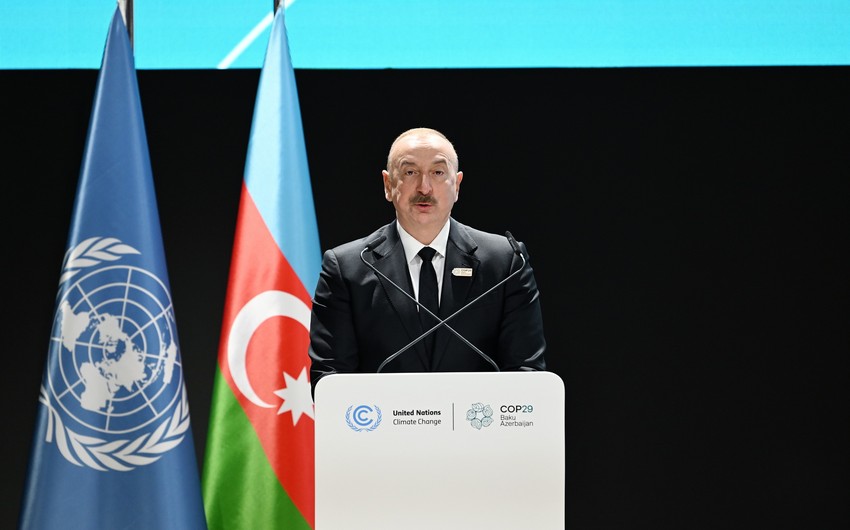 Prezident COP29 çərçivəsində kiçik ada dövlətlərinin Sammitində iştirak edib - YENİLƏNİB