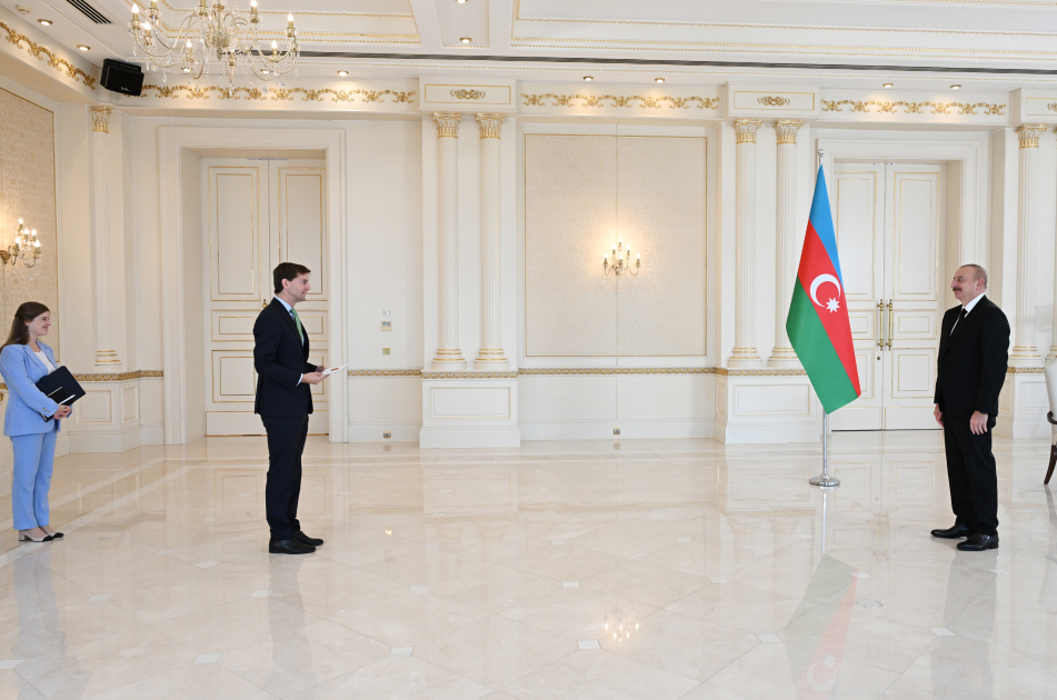 Prezident Belçika səfirinin etimadnaməsini qəbul edib - YENİLƏNİB