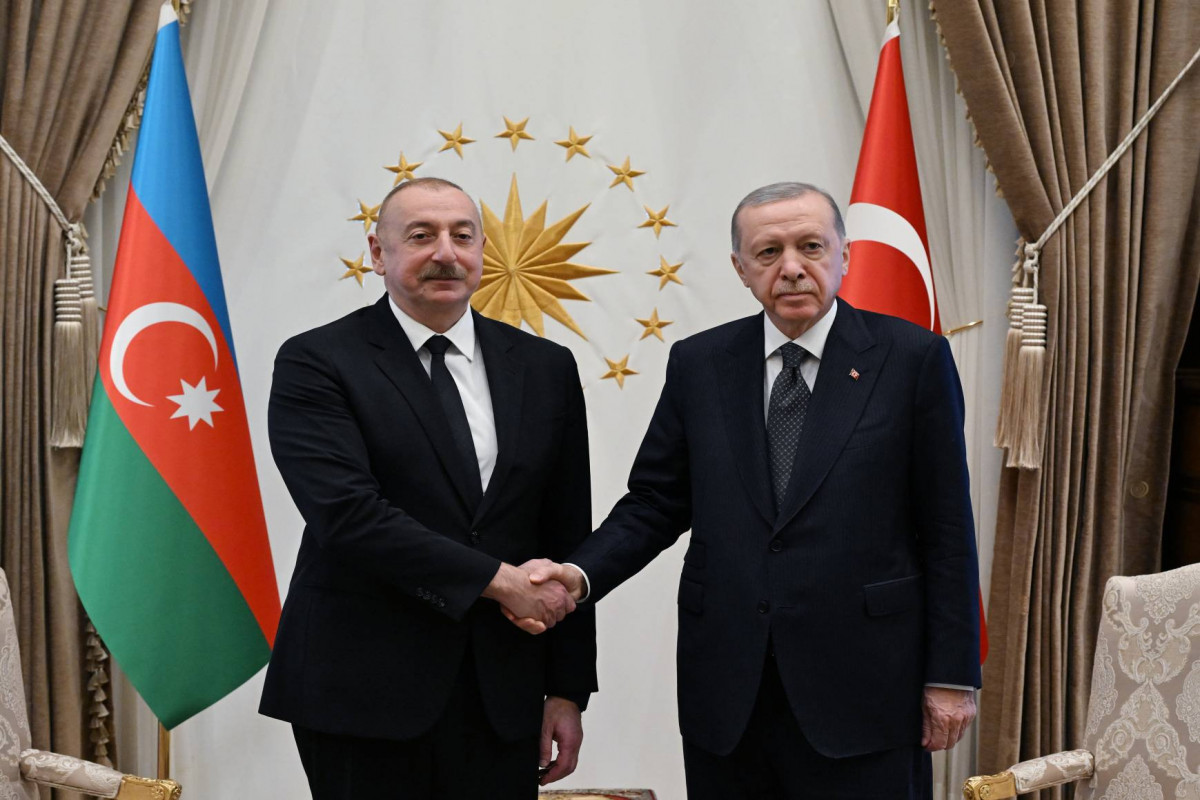 Bişkekdə İlham Əliyevin Rəcəb Tayyib Ərdoğan ilə görüşü başlayıb - YENİLƏNİB - 1