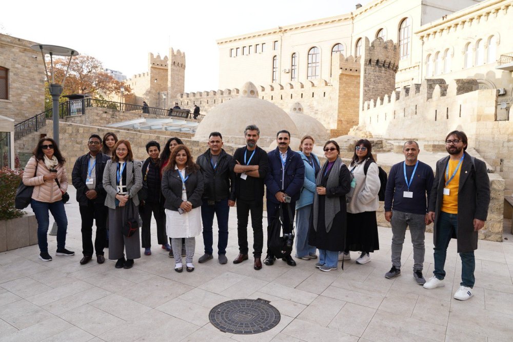 COP29 çərçivəsində ölkəmizdə səfərdə olan xarici media nümayəndələri üçün mediatur təşkil olunub - FOTO