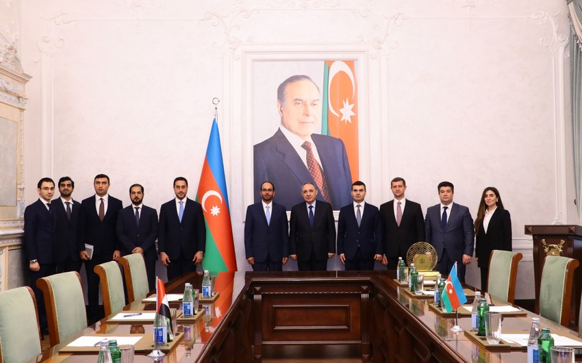 Kamran Əliyev BƏƏ-nin Baş Prokurorunun müavini ilə görüşüb